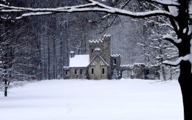 雪山雪景桌面壁纸