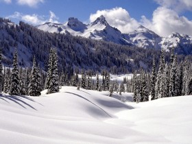 雪山冰川桌面壁纸