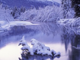 雪山冰川桌面壁纸