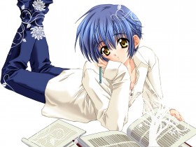 日本动漫女孩桌面壁纸