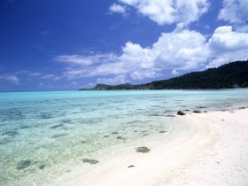 海岸沙滩风景桌面壁纸