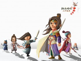 《剑侠情缘Online》官方游戏桌面壁纸