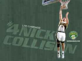 NBA：西雅图超音速队桌面壁纸