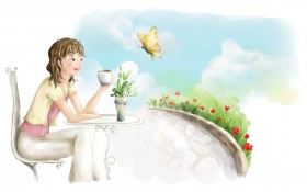 梦幻卡通风景桌面壁纸