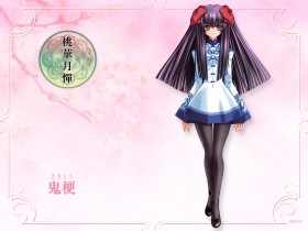 《桃华月惮》桌面壁纸