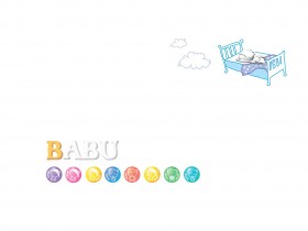 可爱babu熊桌面壁纸