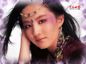 刘亦菲 《完美世界》代言桌面壁纸