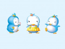 PINGKI企鹅桌面壁纸