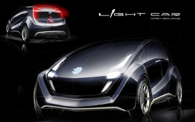 Light Car Concept桌面壁纸