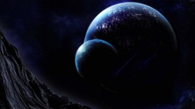 科幻星系桌面壁纸