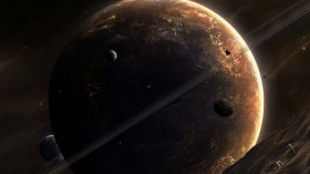 科幻星系桌面壁纸