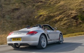 2010款保时捷Boxster Spyder跑车桌面壁纸