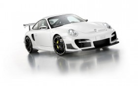 保时捷911 GTstreet RS Techart跑车桌面壁纸