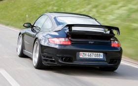 保时捷911 Turbo车系跑车桌面壁纸