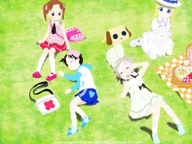 《草莓棉花糖》桌面壁纸
