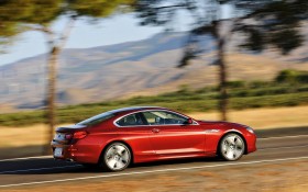 2012款宝马6-Series Coupe跑车桌面壁纸