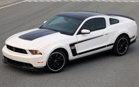 2012款福特野马 Boss 302跑车桌面壁纸
