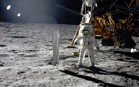 阿波罗11号登月40周年纪念桌面壁纸
