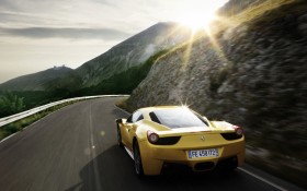 2011款法拉利458 Italia跑车桌面壁纸
