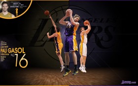 2011年NBA赛季洛杉矶湖人队桌面壁纸