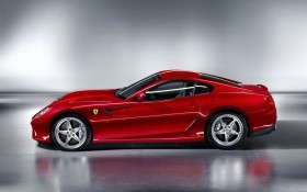 法拉利599 GTB Fiorano HGTE跑车桌面壁纸