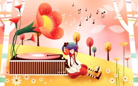 韩国插画桌面壁纸
