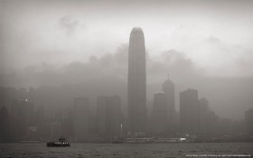 人文建筑黑白摄影桌面壁纸