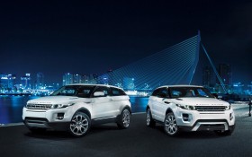2011款路虎揽胜Evoque轿车桌面壁纸