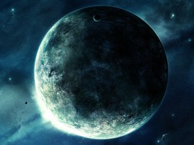 星空地球桌面壁纸