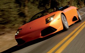 兰博基尼 Murciélago LP 640 Roadster跑车桌面壁纸