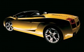兰博基尼Gallardo Spyder跑车桌面壁纸