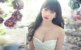 淇淇王秋紫桌面壁纸