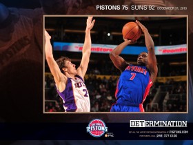 2010-11赛季NBA：底特律活塞赛队桌面壁纸