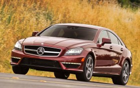 2012款奔驰CLS63 AMG US Version跑车桌面壁纸