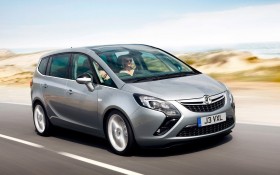 2012款欧宝Vauxhall Zafira Tourer跑车桌面壁纸