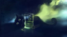 卡通小熊猫桌面壁纸