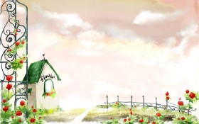 可爱插画桌面壁纸