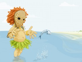 另类插画桌面壁纸
