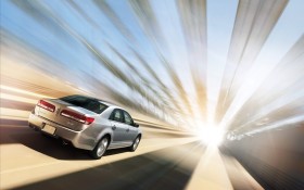 2012林肯复合动力版Lincoln MKZ Hybrid汽车桌面壁纸