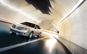 2012林肯复合动力版Lincoln MKZ Hybrid汽车桌面壁纸