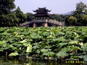 城市旅游-西湖风景桌面壁纸