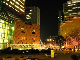 日本神户圣诞之夜桌面壁纸