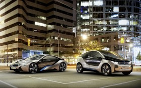 BMW i3轿车桌面壁纸