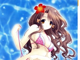 君冢葵少女插画桌面壁纸[2560x1920]