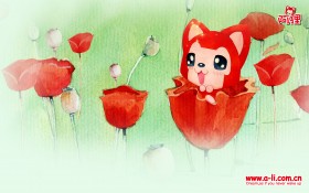 阿狸梦之城桌面壁纸