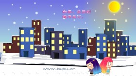 Mini姐妹卡通桌面壁纸[1600x900]