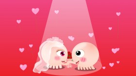 Nomo Love 爱情主题可爱卡通壁纸