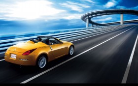日产350Z Roadster轿车桌面壁纸