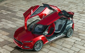 2012版福特EVOS概念车Ford Evos Concept