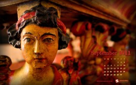 2011年9月月历壁纸